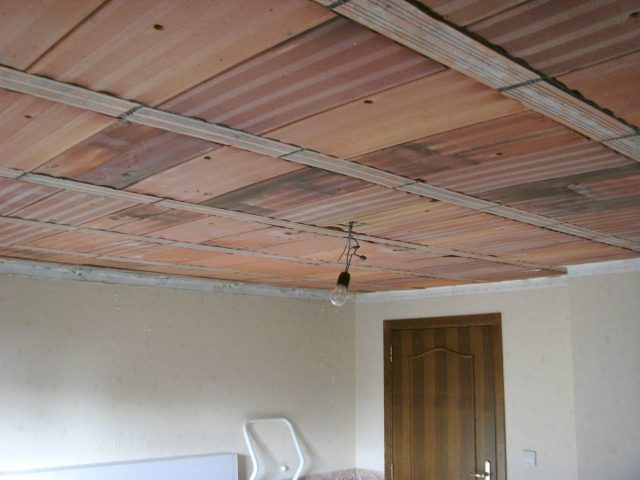 Plafond opbouw