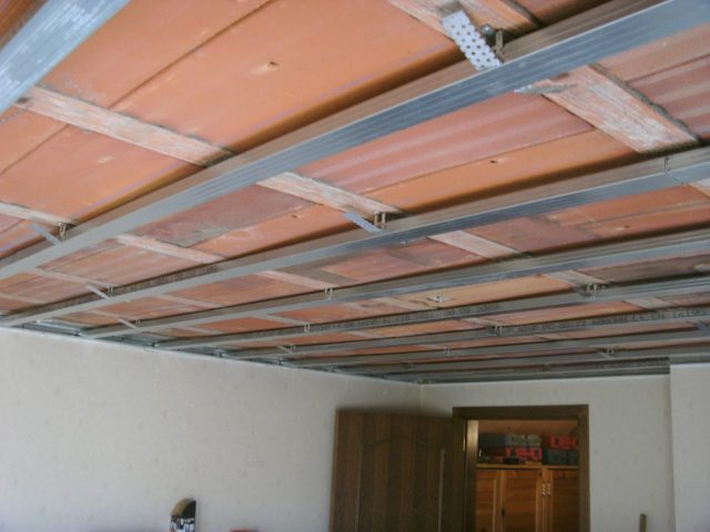 Plafond opbouw